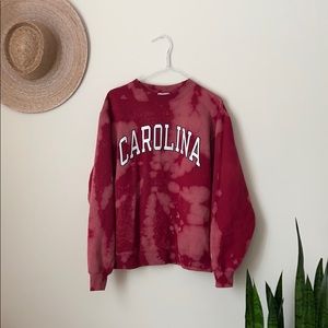 Tie Dye Carolina Champion Sweatshirt
